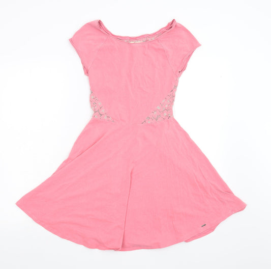 Hollister Womens Pink   Fit & Flare