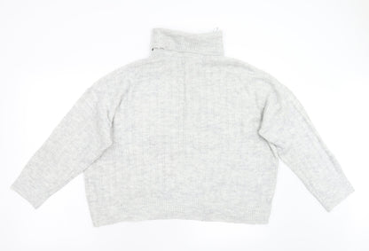George Womens Grey   Pullover Jumper Size M