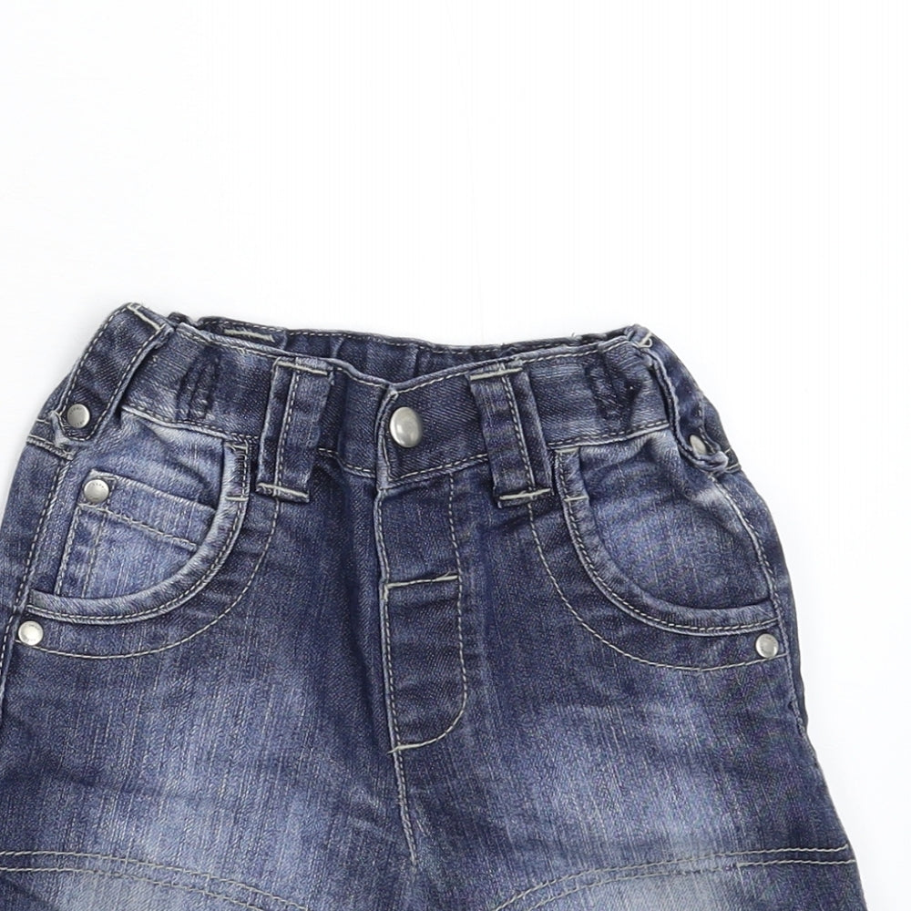 NEXT Baby Blue  Denim Track Pants Jeans Size 18-24 Months
