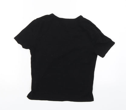 Sportsgirl Womens Black   Basic T-Shirt Size M