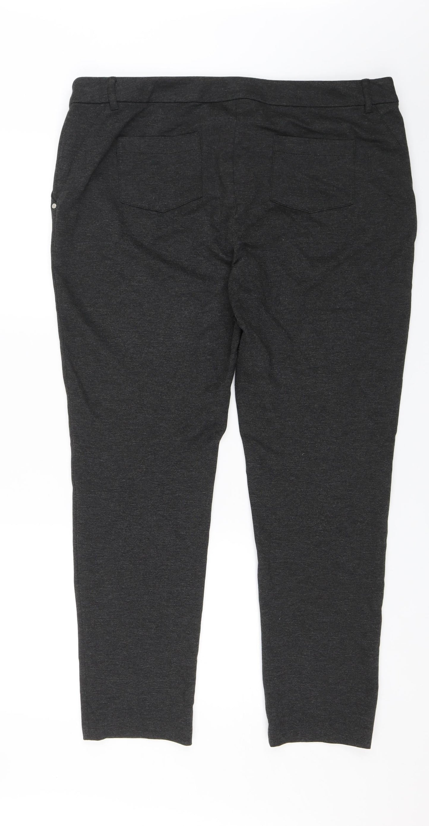 TU Womens Grey   Dress Pants Trousers Size 18 L26 in