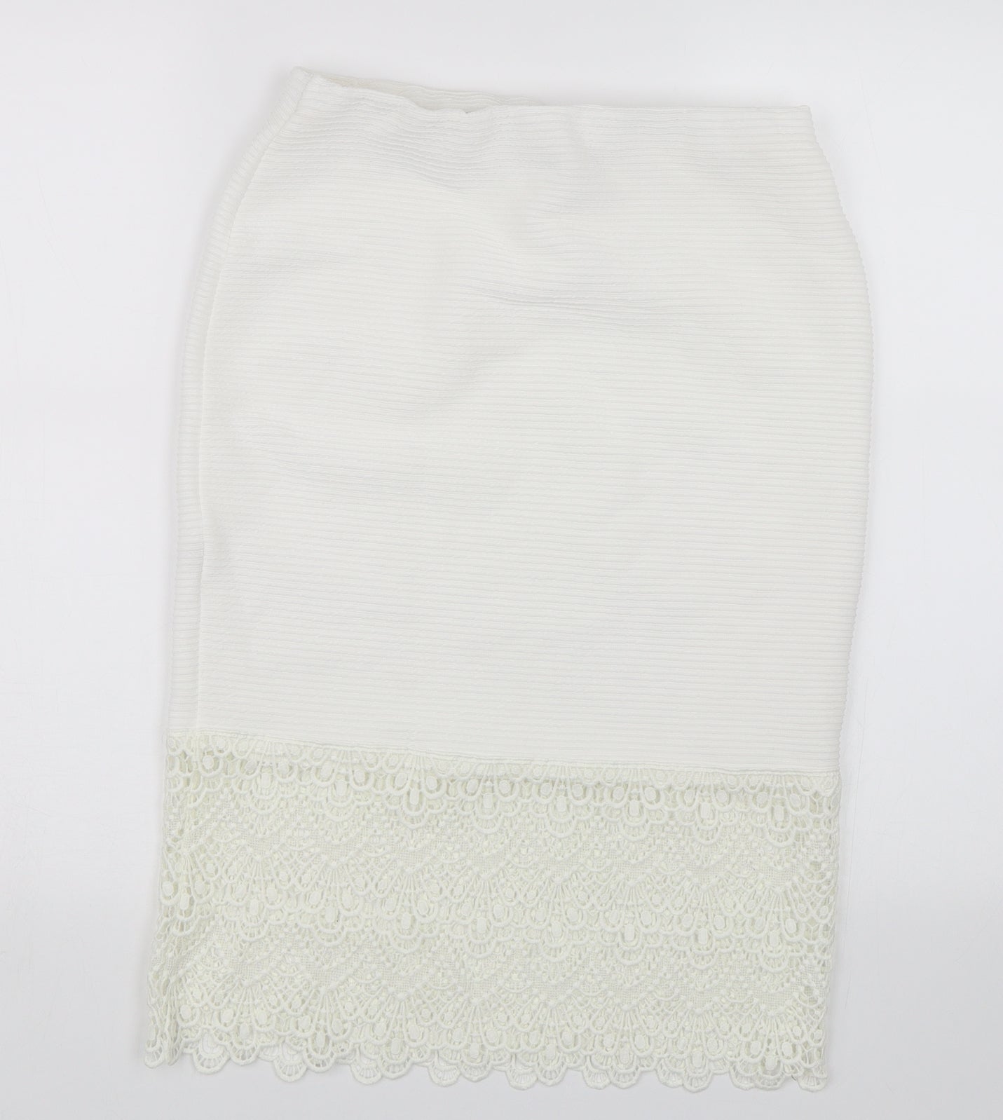 Atmosphere Womens White   Straight & Pencil Skirt Size 12