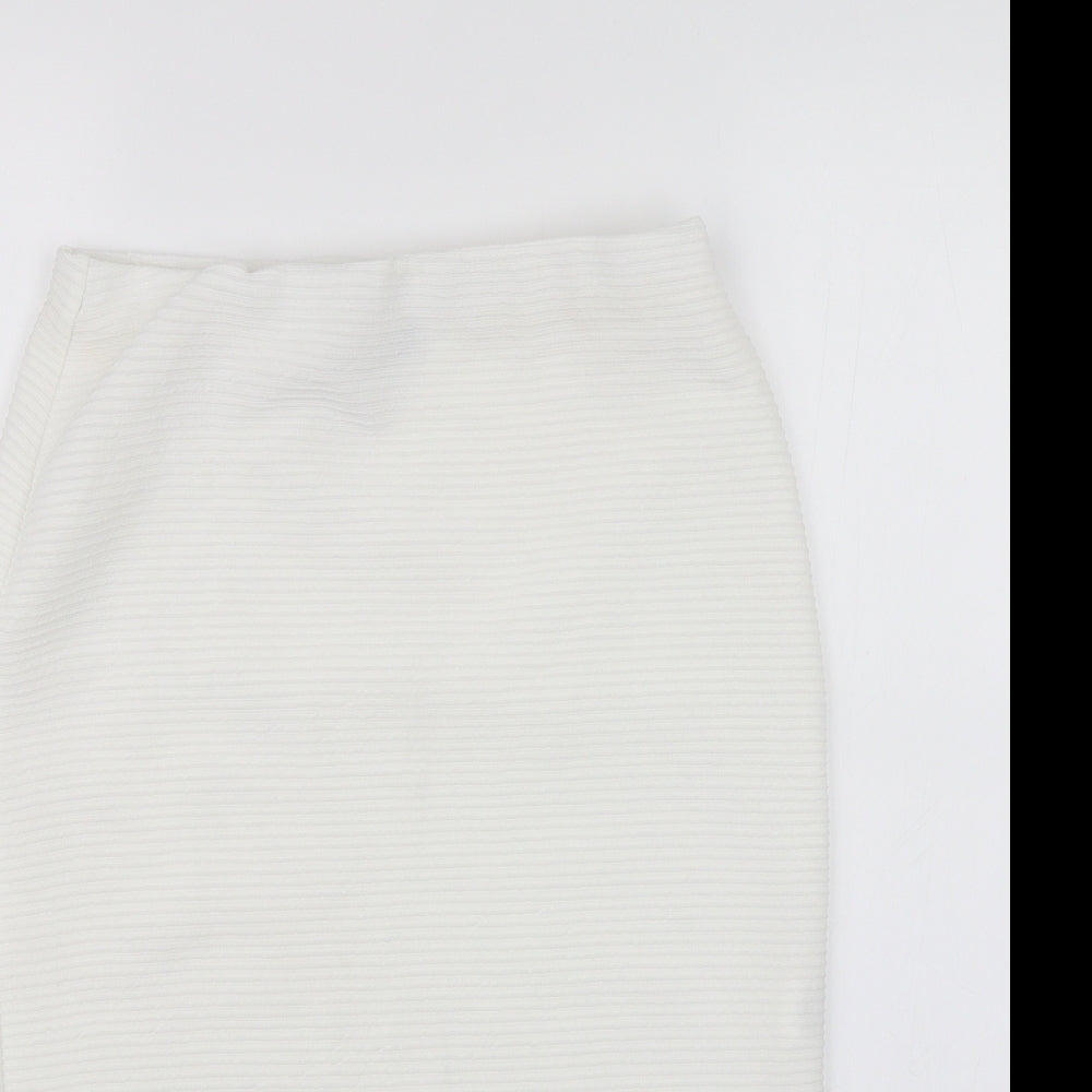 Atmosphere Womens White   Straight & Pencil Skirt Size 12