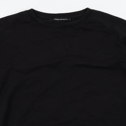ashes to dust Mens Black   Pullover Jumper Size XS  - zips on sides