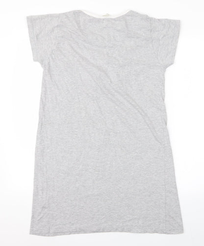 Secret Possessions Womens Grey   Top Pyjama Top Size M  - Penguin