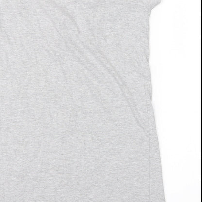 Secret Possessions Womens Grey   Top Pyjama Top Size M  - Penguin