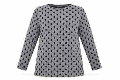 Womens UK Size 10 Papaya Grey Pullover Jumper