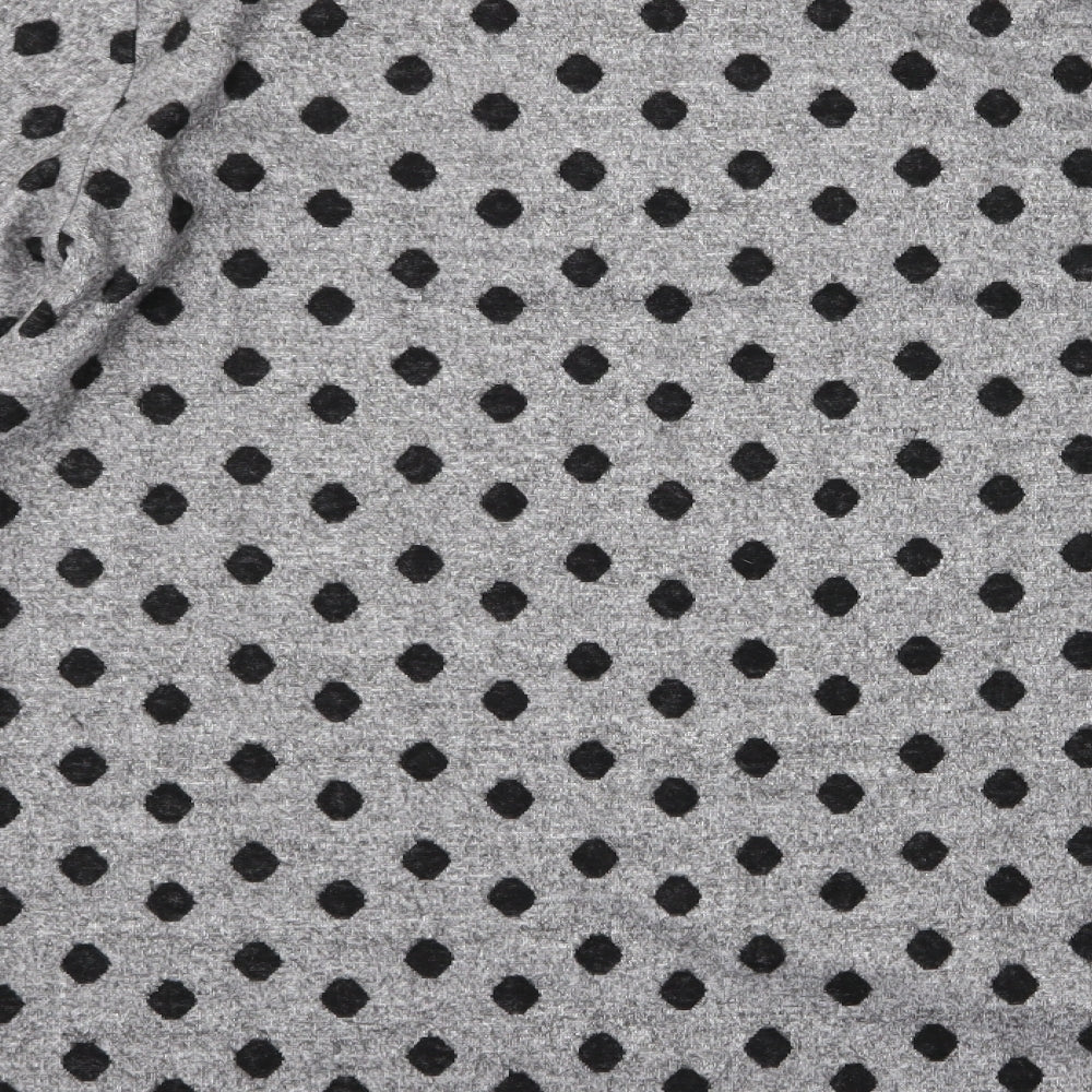 Womens UK Size 10 Papaya Grey Pullover Jumper