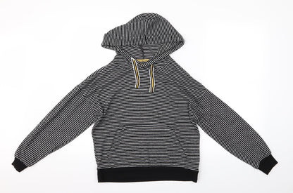 Love Lounge Womens Multicoloured Striped  Pullover Hoodie Size XS