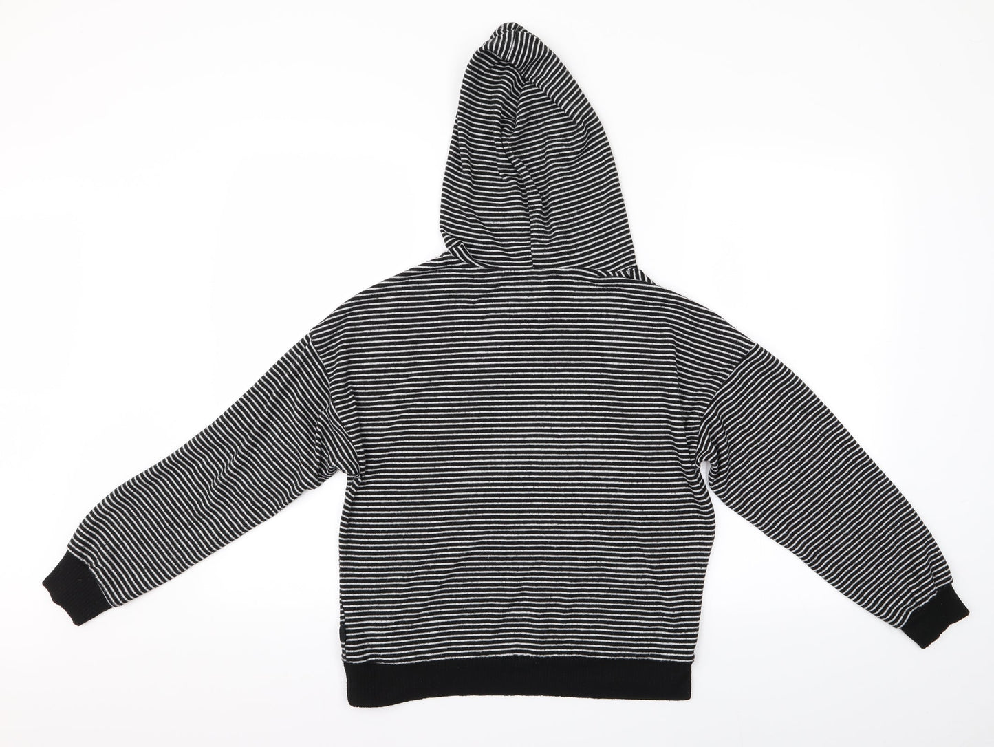 Love Lounge Womens Multicoloured Striped  Pullover Hoodie Size XS