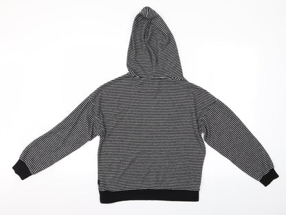 Love Lounge Womens Multicoloured Striped  Pullover Hoodie Size XS