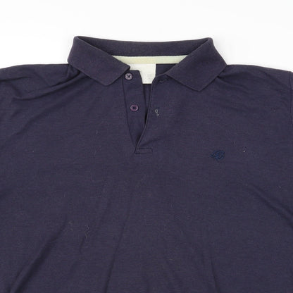 BHS Mens Blue    Polo Size 38