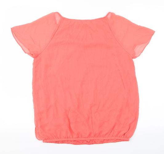 Papaya Womens Red   Basic Blouse Size 12
