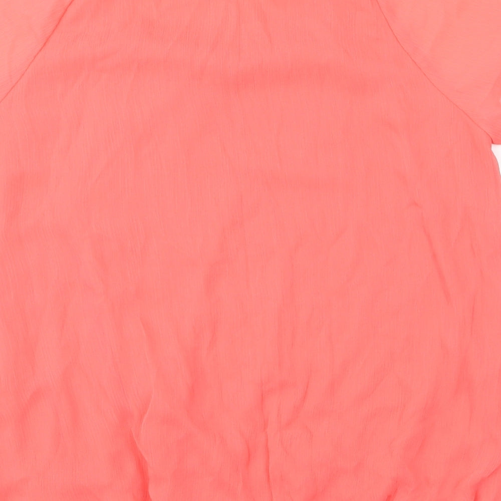 Papaya Womens Red   Basic Blouse Size 12