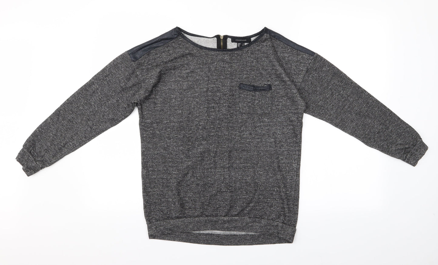 Womens UK Size 8 Atmosphere Grey Pullover Jumper