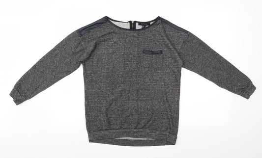 Womens UK Size 8 Atmosphere Grey Pullover Jumper