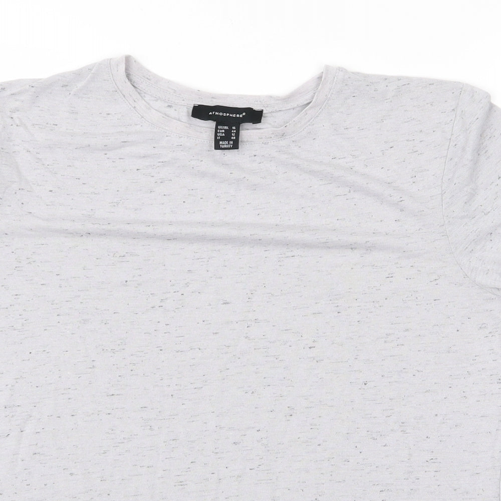 Atmosphere Mens Grey    T-Shirt Size 16