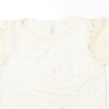 Womens UK Size S Soyaconcept White Basic Blouse