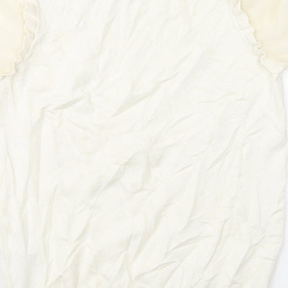 Womens UK Size S Soyaconcept White Basic Blouse