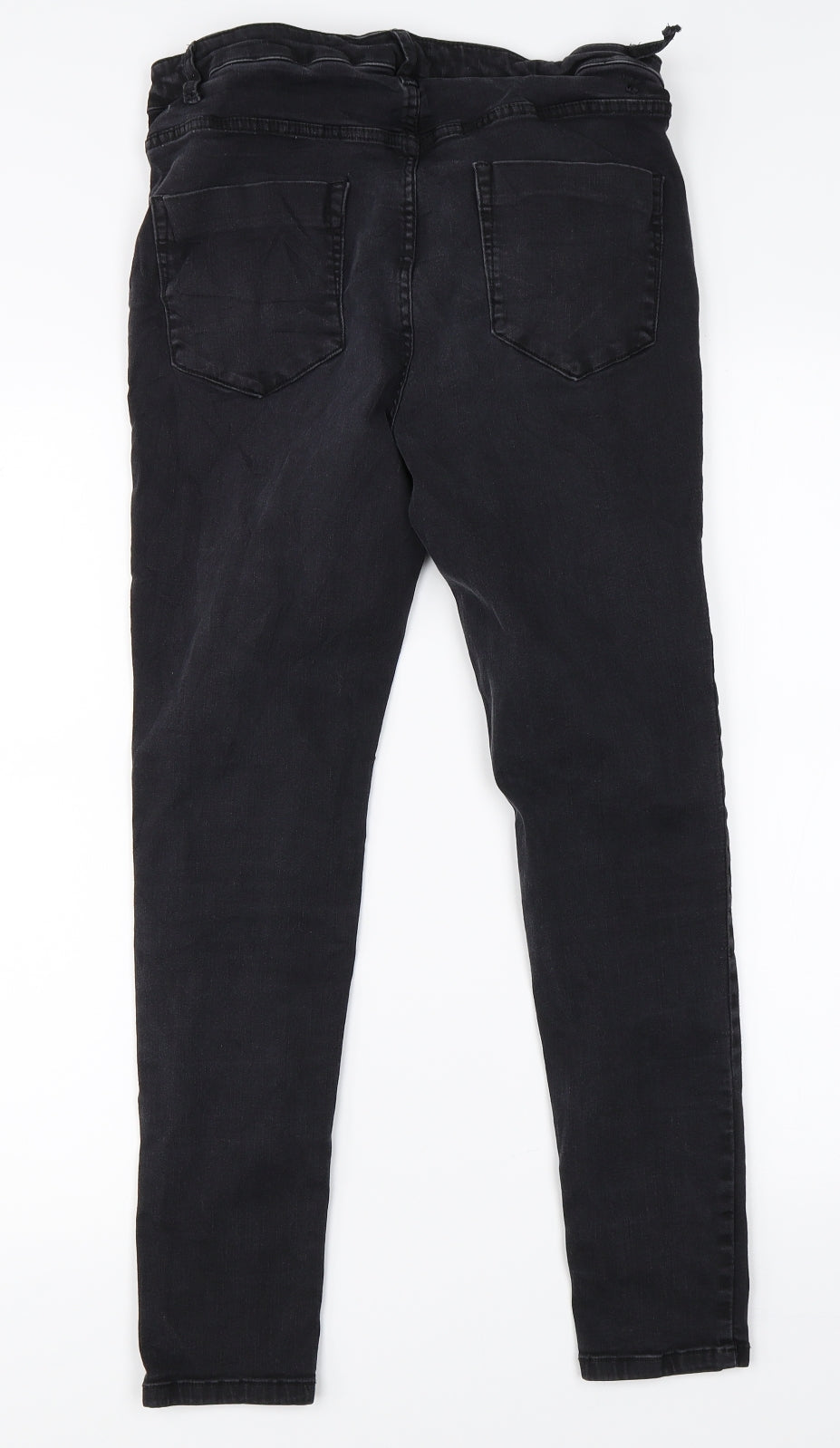 Very Womens Black  Denim Straight Jeans Size 28 in L25 in