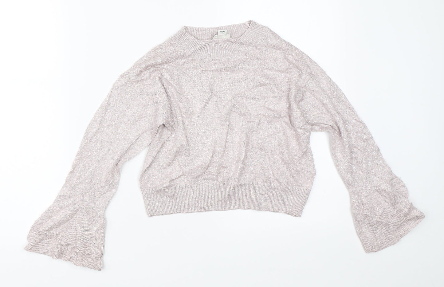 River Island Girls Purple   Pullover Jumper Size 7-8 Years