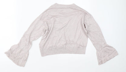 River Island Girls Purple   Pullover Jumper Size 7-8 Years