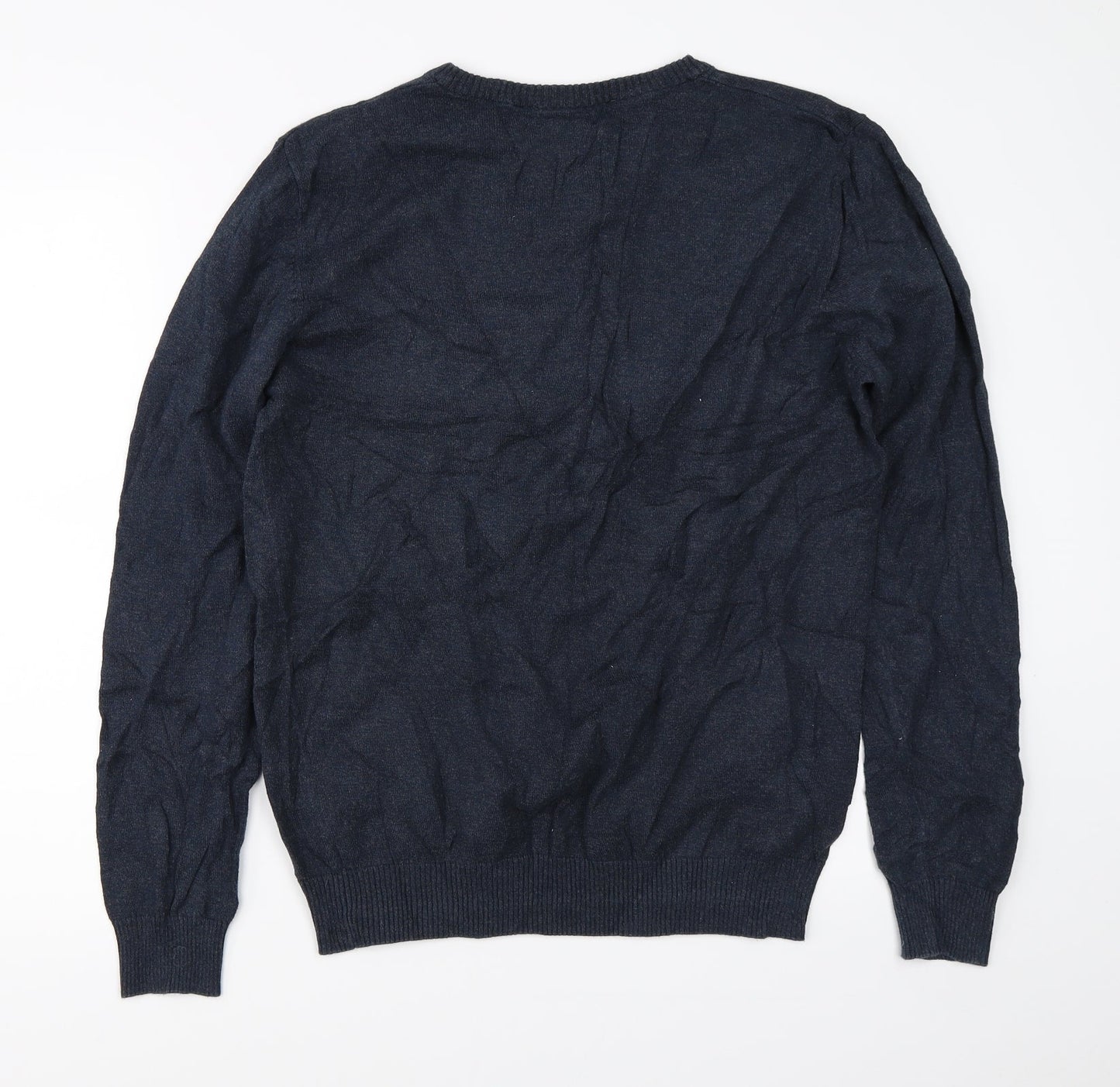 Cedar Wood State Mens Blue   Pullover Jumper Size M