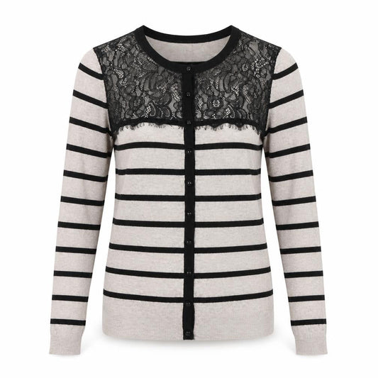 Womens UK Size 8 Marks & Spencer Beige Cardigan Jumper