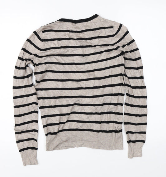 Womens UK Size 8 Marks & Spencer Beige Cardigan Jumper
