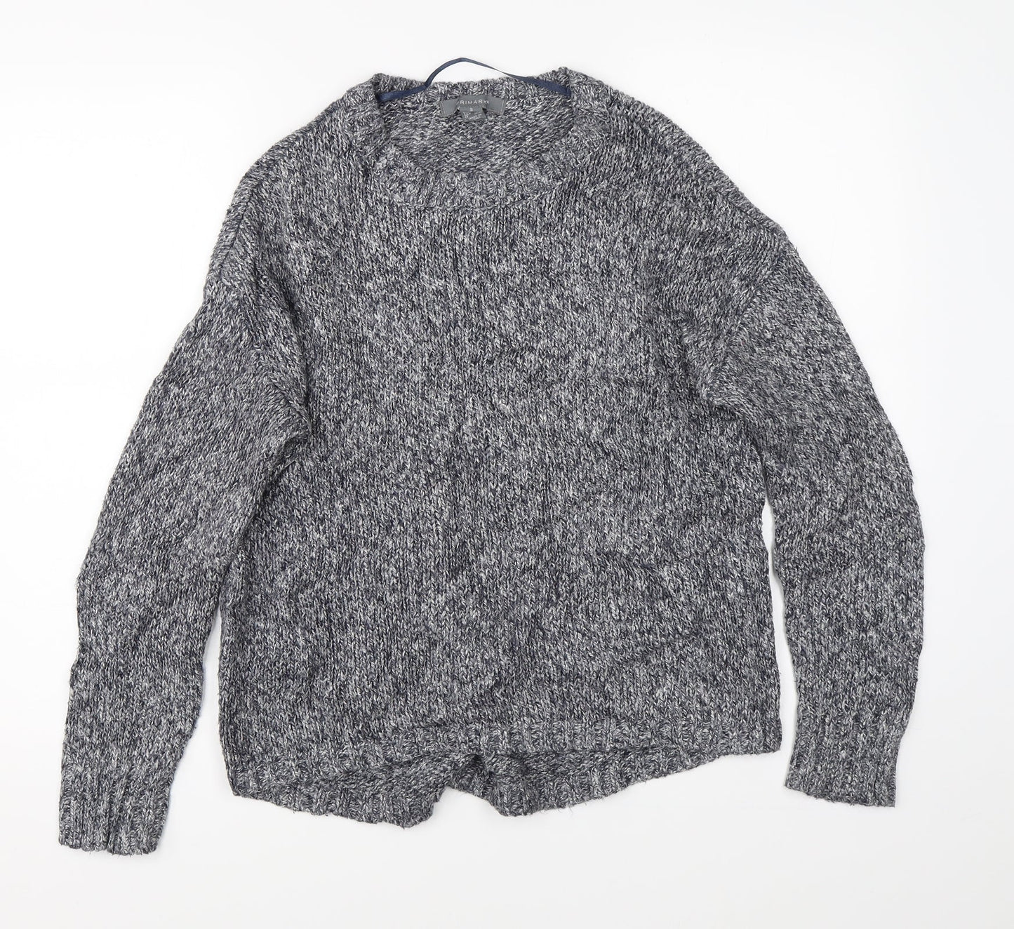 Primark Womens Blue   Pullover Jumper Size S