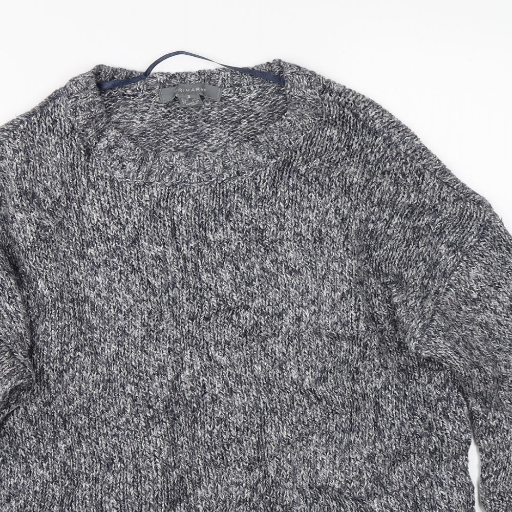 Primark Womens Blue   Pullover Jumper Size S