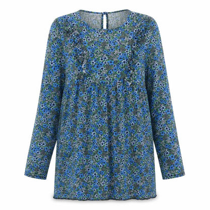 ASOS Womens Blue Floral  Shift  Size 12