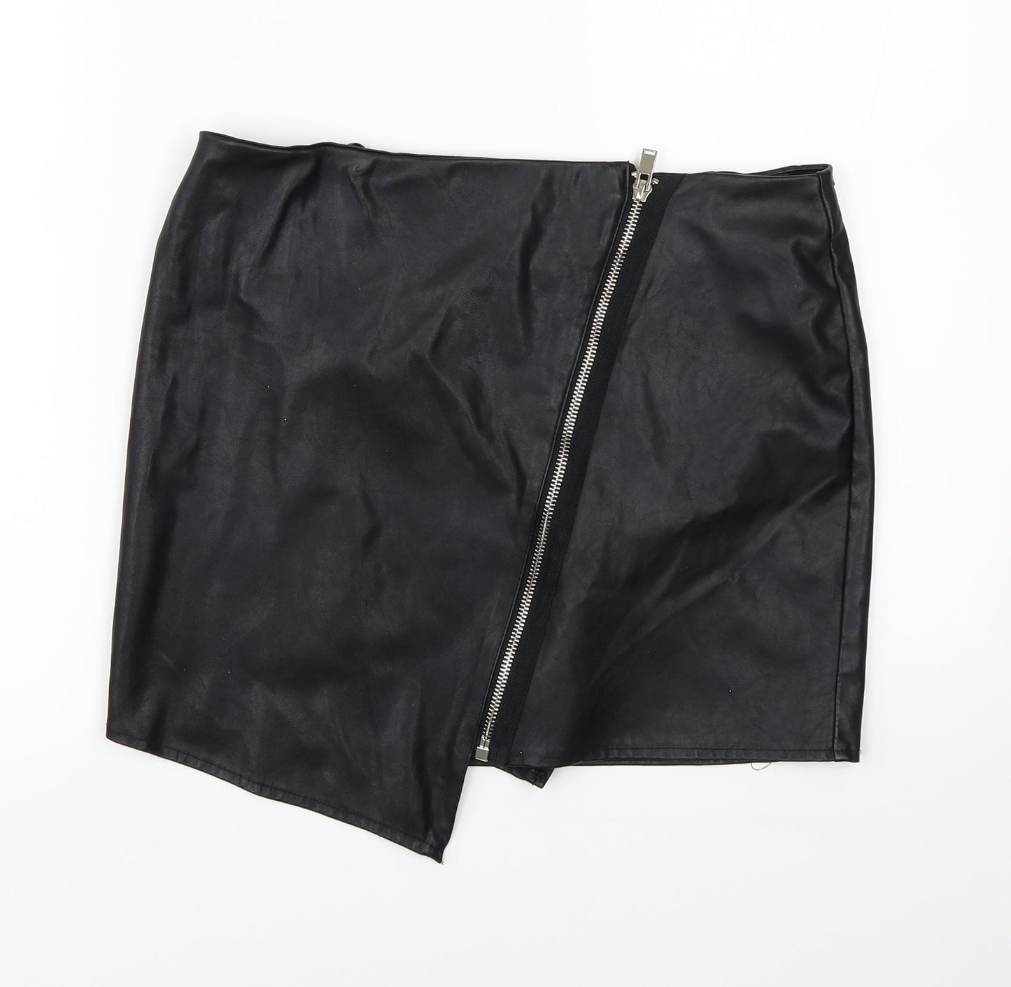 Parisian Womens Black   A-Line Skirt Size 12