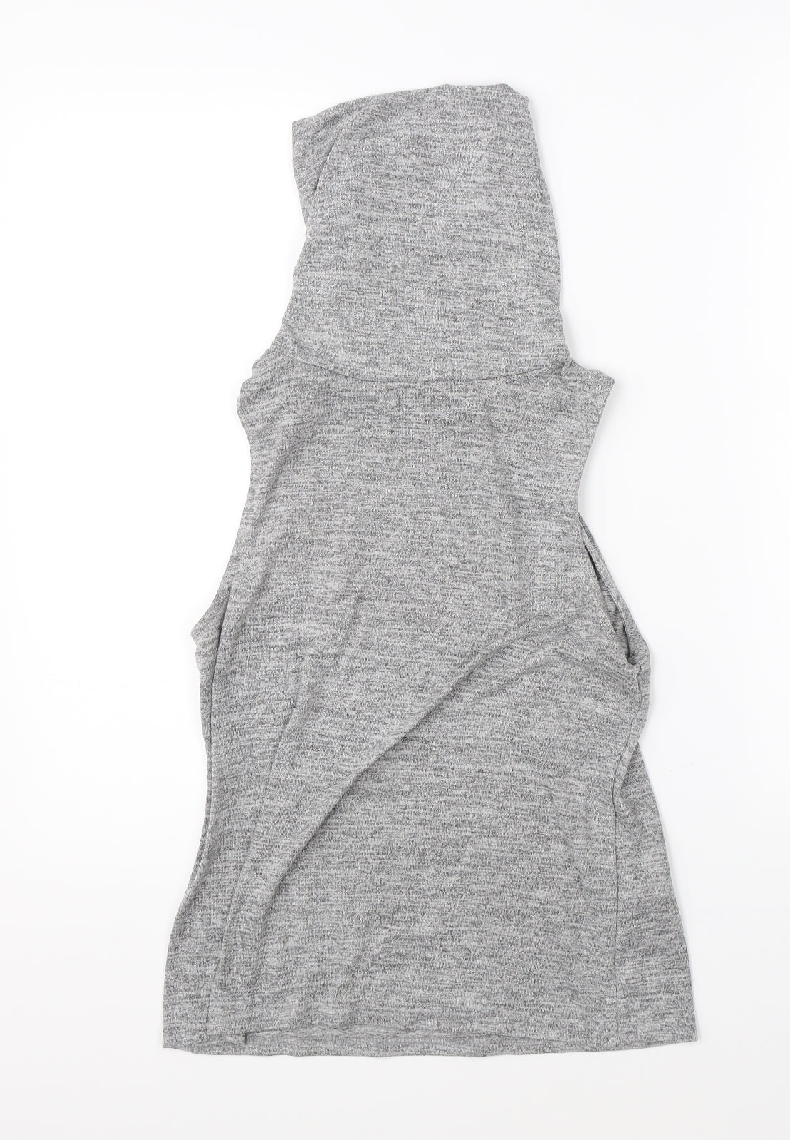 Womens UK Size 12 New Look Grey Basic Blouse