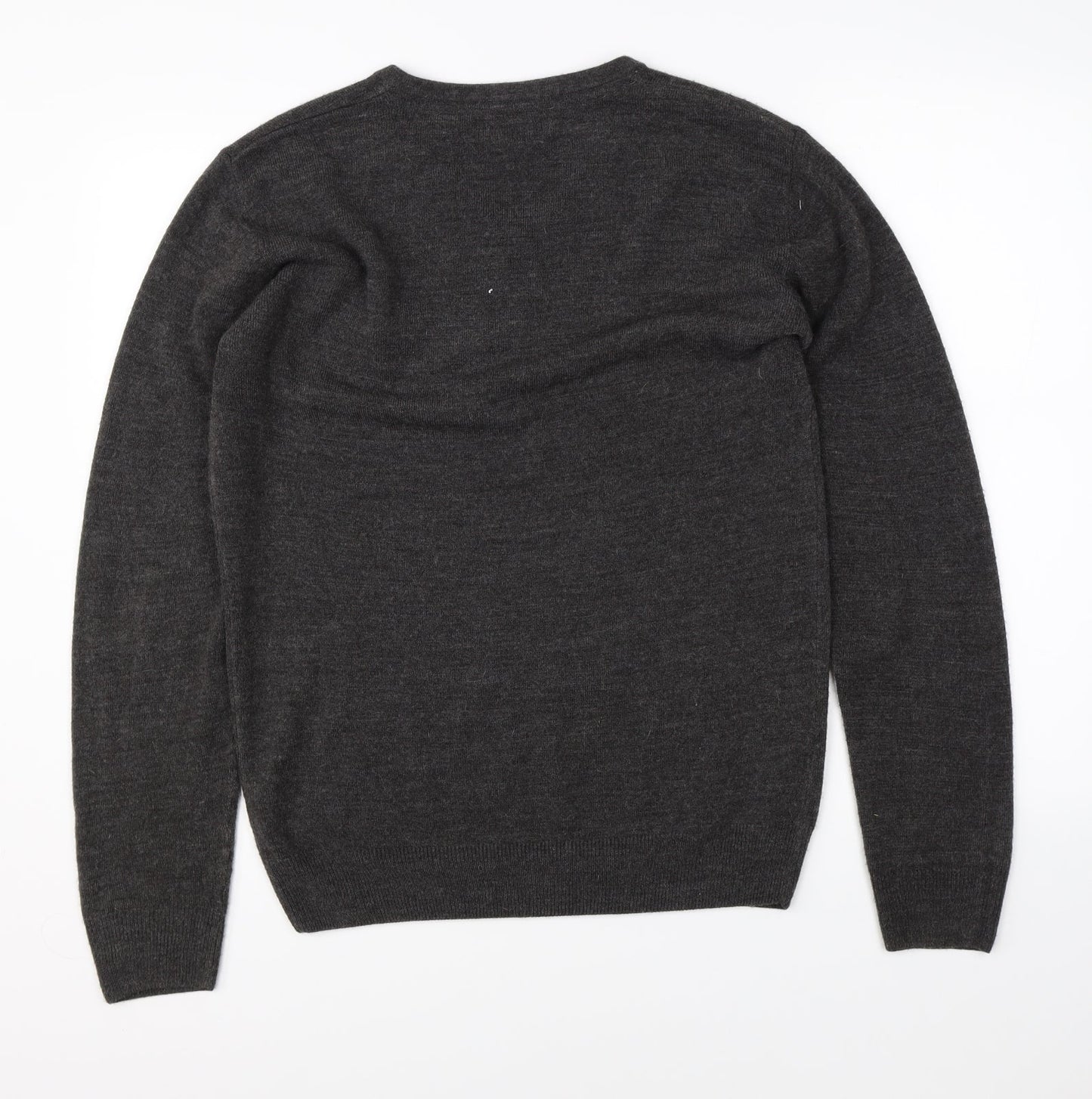 Easy Mens Grey   Pullover Jumper Size M