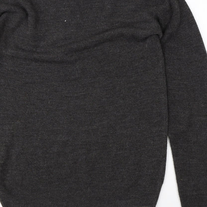 Easy Mens Grey   Pullover Jumper Size M