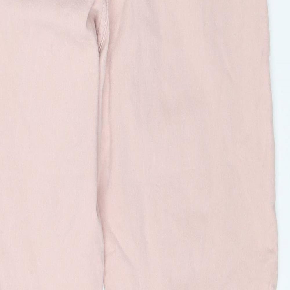 & Denim Womens Pink  Denim Jegging Jeans Size 36 L32 in