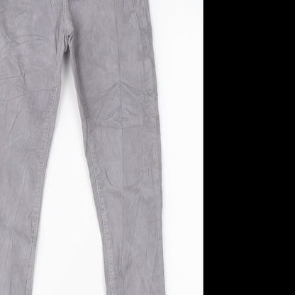 Jack Wills Mens Grey  Denim Straight Jeans Size 25 in L32 in