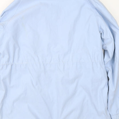 Womens UK Size M Bonmarché Blue Overcoat