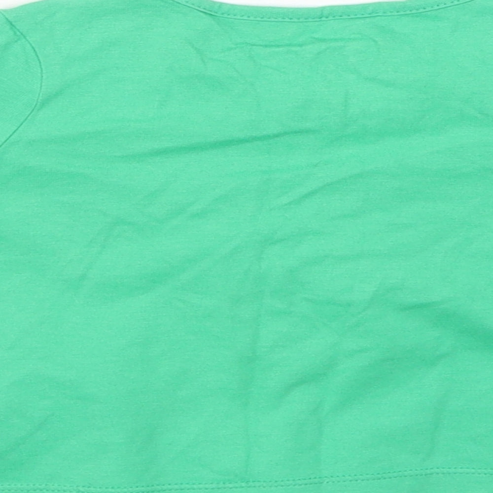 George Girls Green   Pullover Jumper Size 9-12 Months
