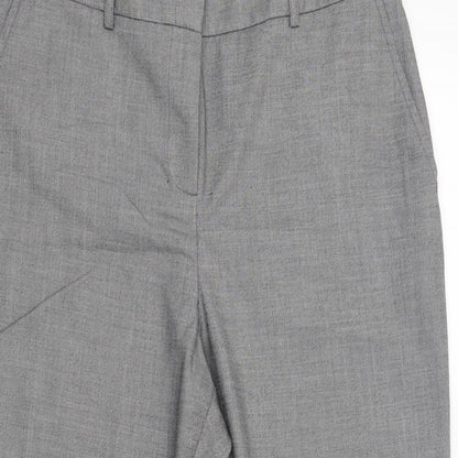 Womens UK Size M Papaya Regular Fit  Grey Trousers
