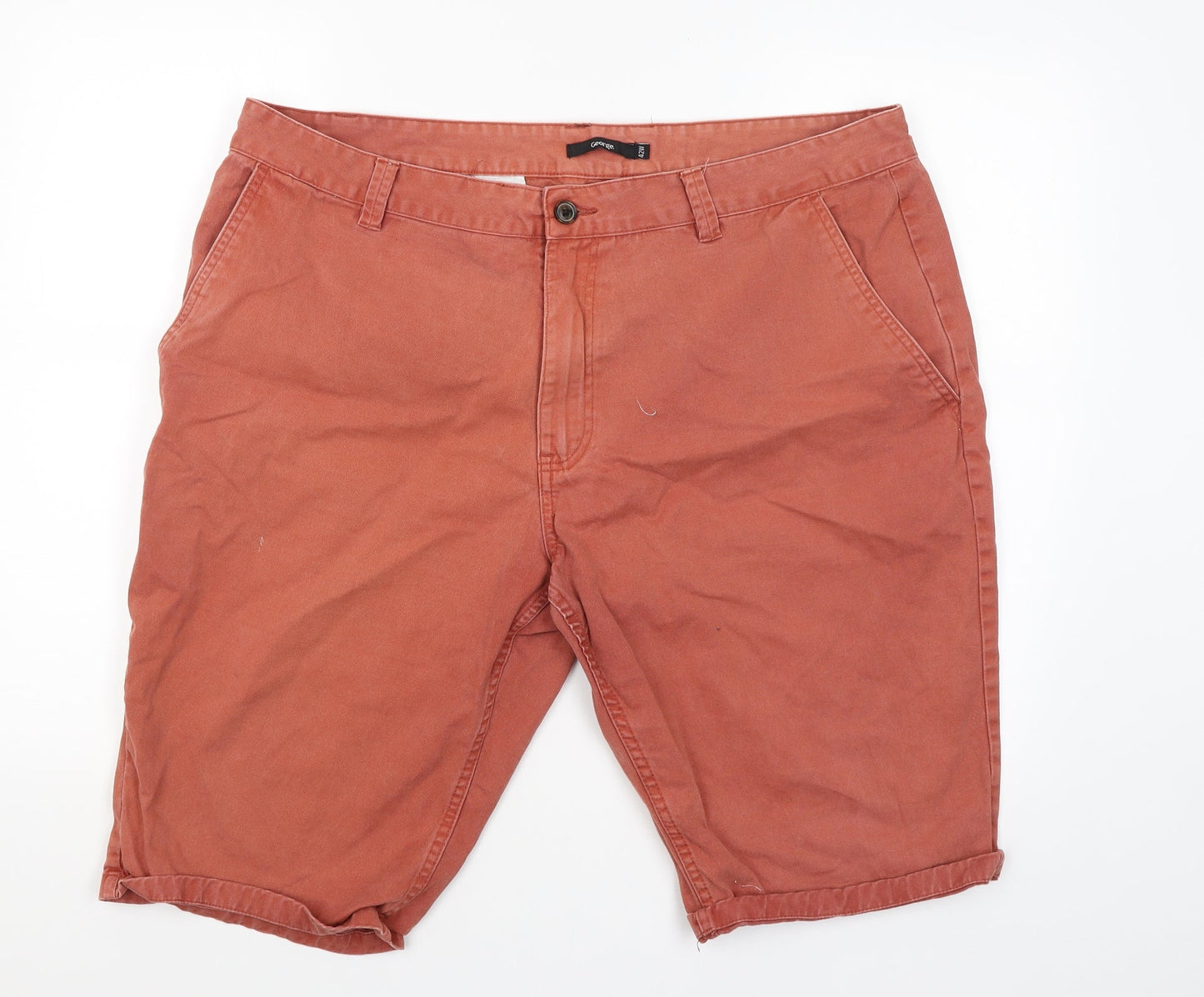 George Womens Brown   Chino Shorts Size 42