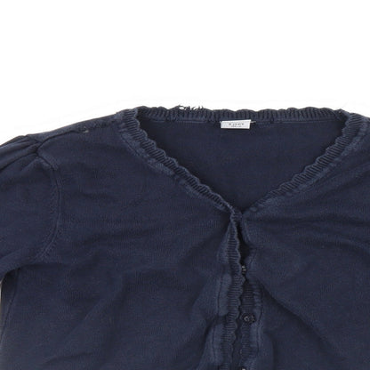 TU Girls Blue   Cardigan Jumper Size 9 Years