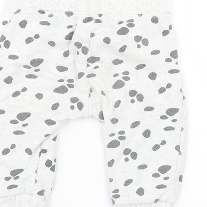 Disney Boys Grey Animal Print  Sweatpants Trousers Size 6-9 Months  - DISNEY