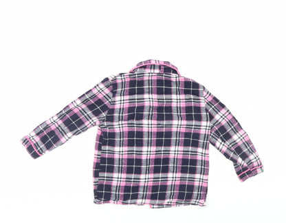 YD Girls Multicoloured Check  Top Pyjama Top Size 4-5 Years