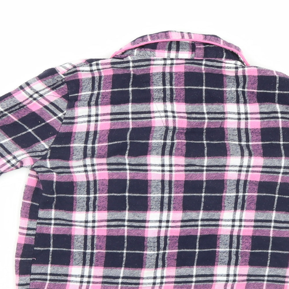 YD Girls Multicoloured Check  Top Pyjama Top Size 4-5 Years