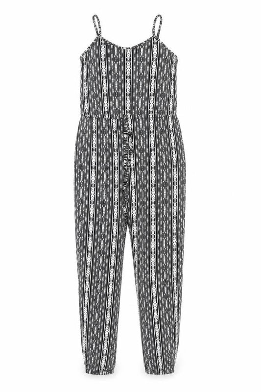 Womens UK Size 8 QED London One-Piece Black Jumpsuit