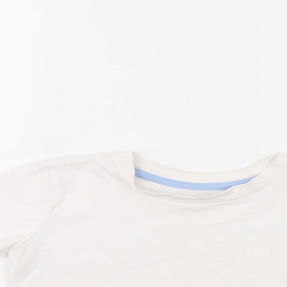 Primark Boys White   Pullover Jumper Size 2-3 Years
