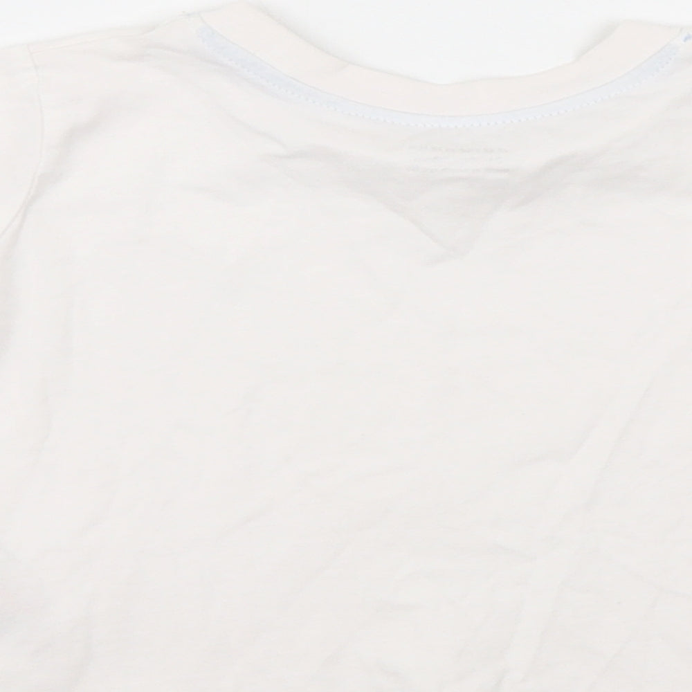 Primark Boys White   Pullover Jumper Size 2-3 Years