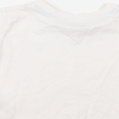 Primark Boys White   Pullover Jumper Size 2-3 Years